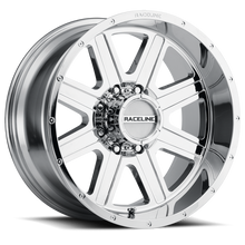Raceline 940C Hostage 17x9in / 5x127 BP / 0mm Offset / 78.1mm Bore - Chrome Wheel