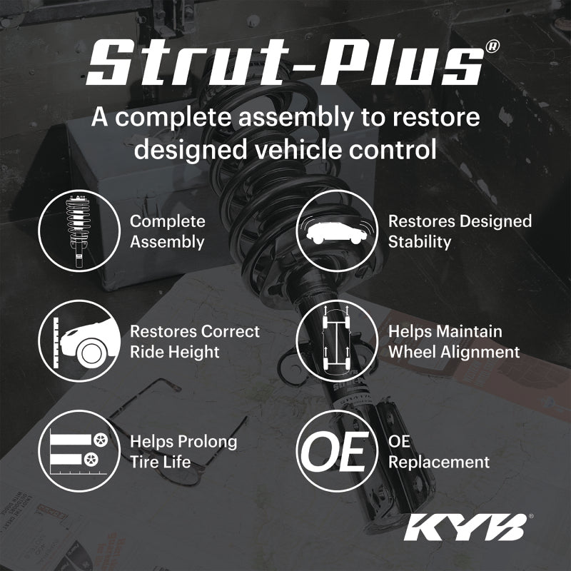 KYB Shocks & Struts Strut Plus Front Right 19-20 Toyota 4Runner (Exc. KDSS/X-REAS)