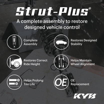 KYB Shocks & Struts Strut Plus Front Right 10-22 Toyota 4Runner 2WD (Exc. KDSS, X-REAS)