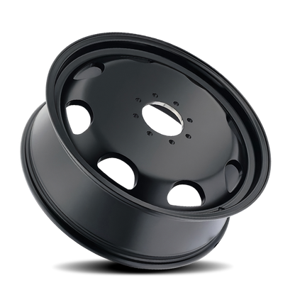 Cali Off-Road 9110D Summit Dually 24x8.25 / 8x165.1 BP / 100mm Offset / 121.3mm Hub Matte Blk Wheel