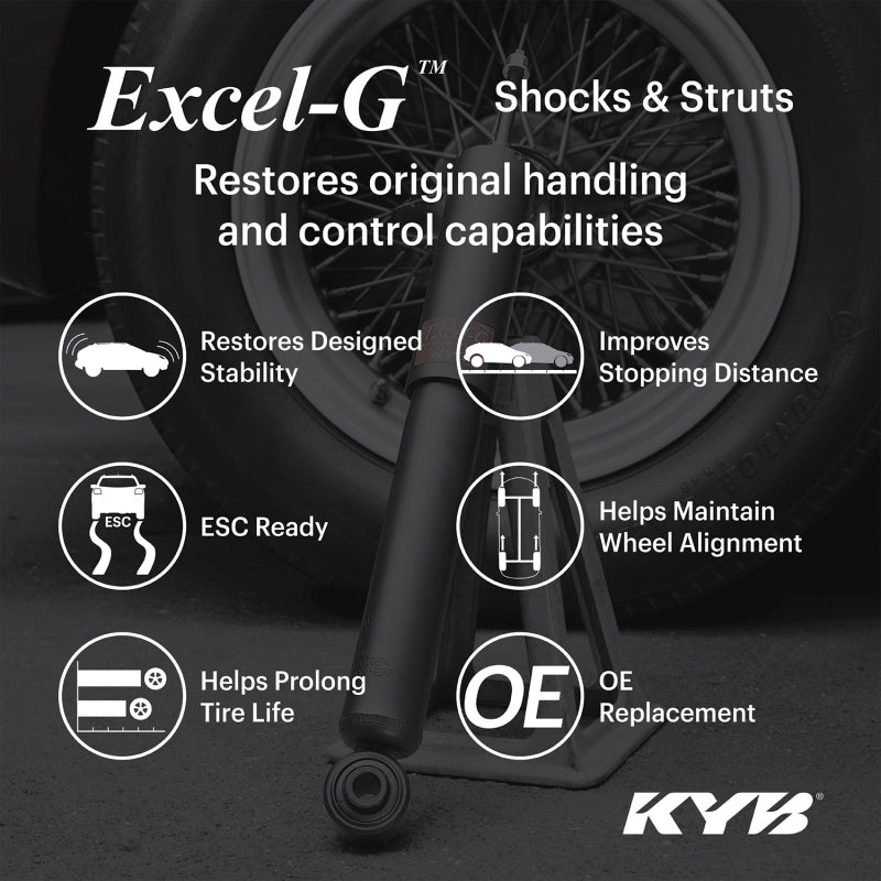 KYB Shocks & Struts Excel-G Rear JEEP Cherokee 1997-01