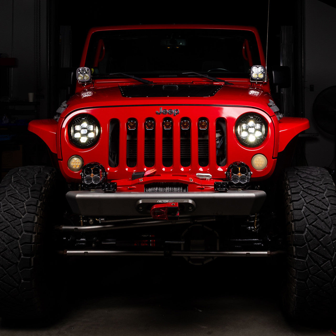Baja Designs LP6 LED Headlight Kit for 2007-2018 Jeep JK