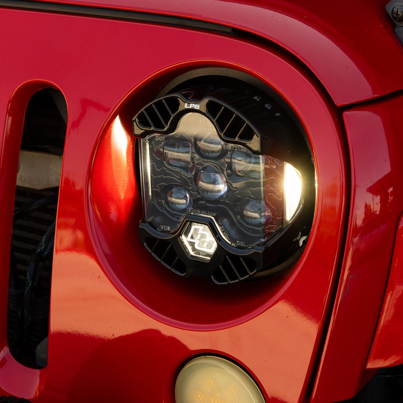 Baja Designs LP6 LED Headlight Kit for 2007-2018 Jeep JK