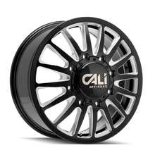 Cali Off-Road 9110D Summit Dually 22x8.25 / 8x200 BP / -192mm Offset / 142mm Hub Gls Blk Mill Wheel
