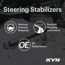 KYB Shocks & Struts Steering Stabilizers Front 18-23 Jeep Wrangler JL / 20-23 Gladiator