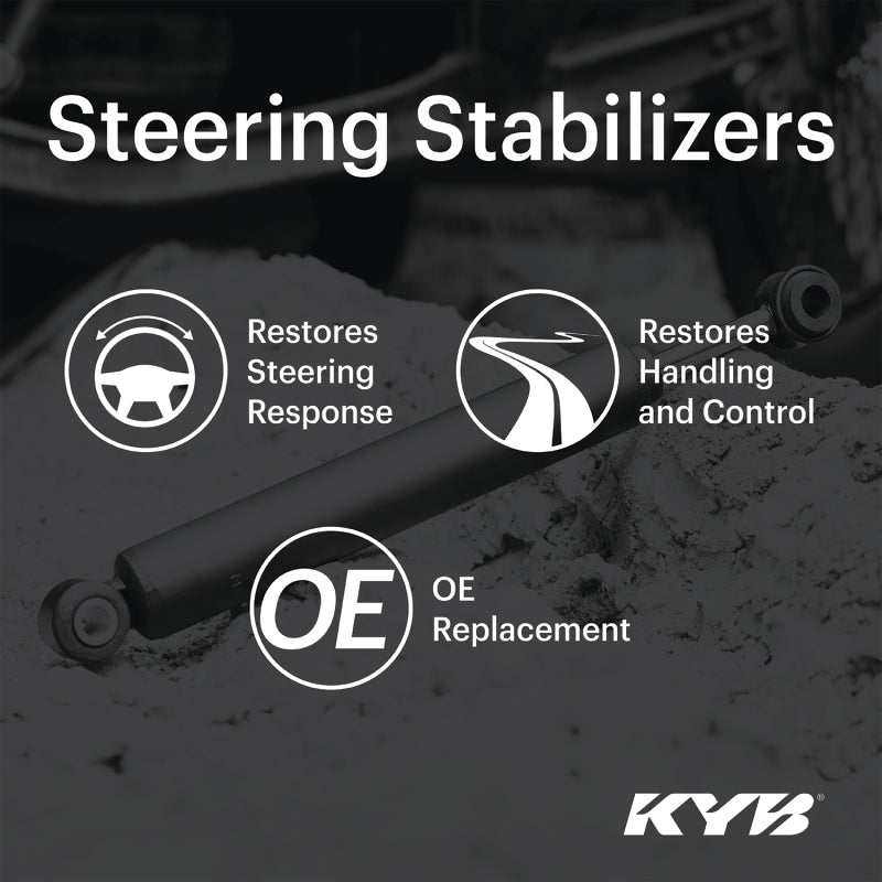 KYB Shocks & Struts Steering Stabilizers Front FORD Excursion (4WD) 2000-04 FORD F250 Super Duty (4W
