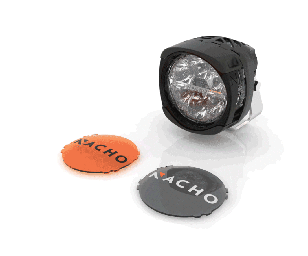 Nacho Lighting Quatro Spot 4in. Offroad LED Light - Pair