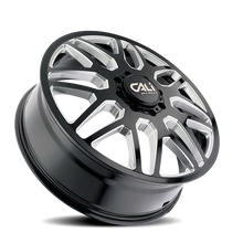 Cali Off-Road 9115D Invader Dually 22x8.25 / 8x165.1 BP / -232mm OS / 121.3mm Hub Gls Blk Mill Wheel