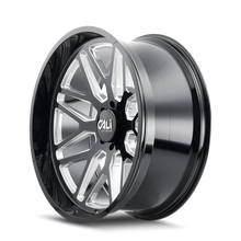 Cali Off-Road 9115 Invader 22x12 / 6x139.7 BP / -51mm Offset / 106.1mm Hub Gloss Black Milled Wheel