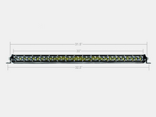 Cali Raised 32In Slim Single Row Led Bar Amber