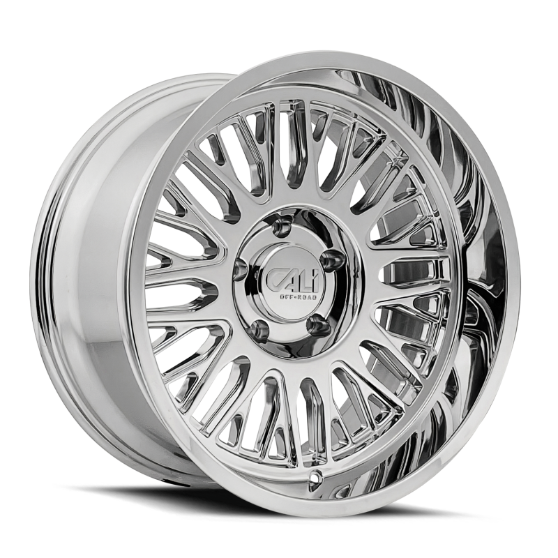 Cali Off-Road 9116 Vertex 22x12 / 8x170 BP / -44mm Offset / 125.2mm Hub Chrome Wheel
