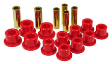 Prothane 99-04 Ford F250 SD 4wd Rear Leaf Spring Bushings - Red