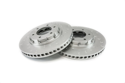 Alcon 2019+ Ford Ranger/2020+ Bronco 2.3L 350x34mm Rotors 6-Piston Calipers Front Brake Kit - Red