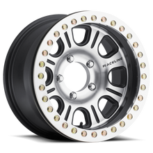 Raceline RT232 Monster BMF 17x8.5in / BLANK BP / -25mm Offset / 83.82mm Bore - Satin Black Machined