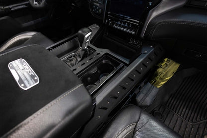 Addictive Desert Designs 2021+ RAM 1500 TRX Center Console Molle Panels & Digital Device Bridge