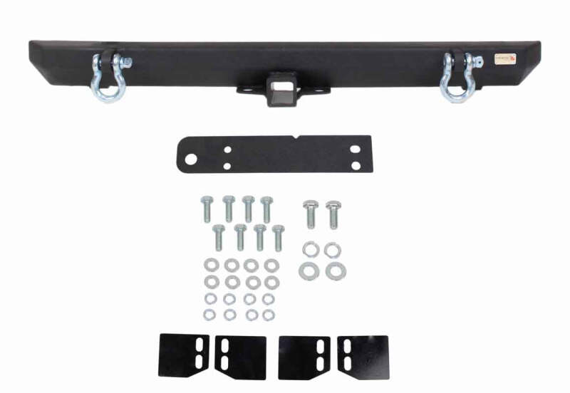 Fishbone Offroad 87-06 Jeep YJ/TJ Wrangler TJ Wrangler Rear Bumper w Receiver