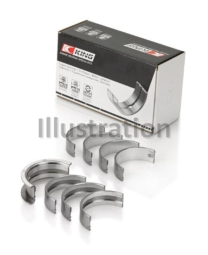 King Engine Bearings GMC 2.8L/3.4L V6 173Ci/207Ci (Size +1.0mm) Main Bearing Set