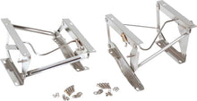 Kentrol 76-90 Jeep CJ/Wrangler YJ Seat Pedestals Pair - Polished Silver