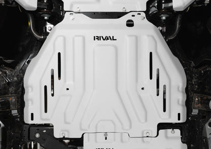 Rival 2025 Toyota 4Runner 6th Gen Gas Engine Aluminum Transmission Catalytic Converter Skid Plate