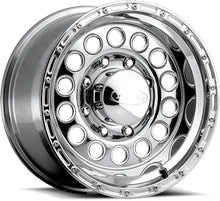 Raceline 887 Rock Crusher 15x8in / 5x139.7 BP / -32mm Offset / 107.95mm Bore - Polished Wheel