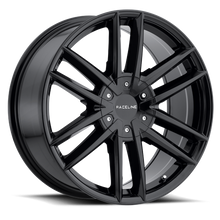 Raceline 158B Impulse 20x8.5in / 6x139.7/6x135 BP / 15mm Offset / 106.1mm Bore - Gloss Black Wheel