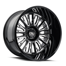 Cali Off-Road 9116 Vertex 26x14 / 6x135 BP / -76mm Offset / 87.1mm Hub Gloss Black Milled Wheel