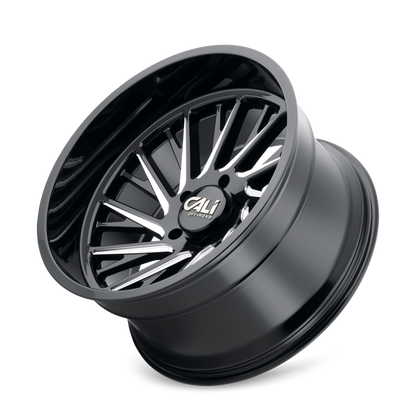Cali Off-Road 9114 Purge 20x10 / 8x170 BP / -25mm Offset / 125.2mm Hub Gloss Black Milled Wheel