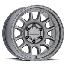 Raceline 958T Rogue 17x9in / 5X127 BP / -12mm Offset / 78.1mm Bore - Matte Titanium