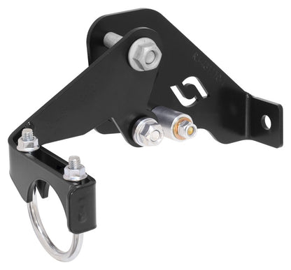 RockJock JK Wrangler Unlimited 4Dr High Steer Front Trac Bar & Stabilizer Shock Relocation Bracket