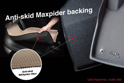 3D MAXpider 17-24 Jeep Compass Maxtrac Black R1 R2