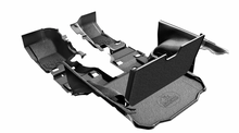 Armorlite Mesa Smoke Flooring Kit | 2011–2018 Wrangler JK