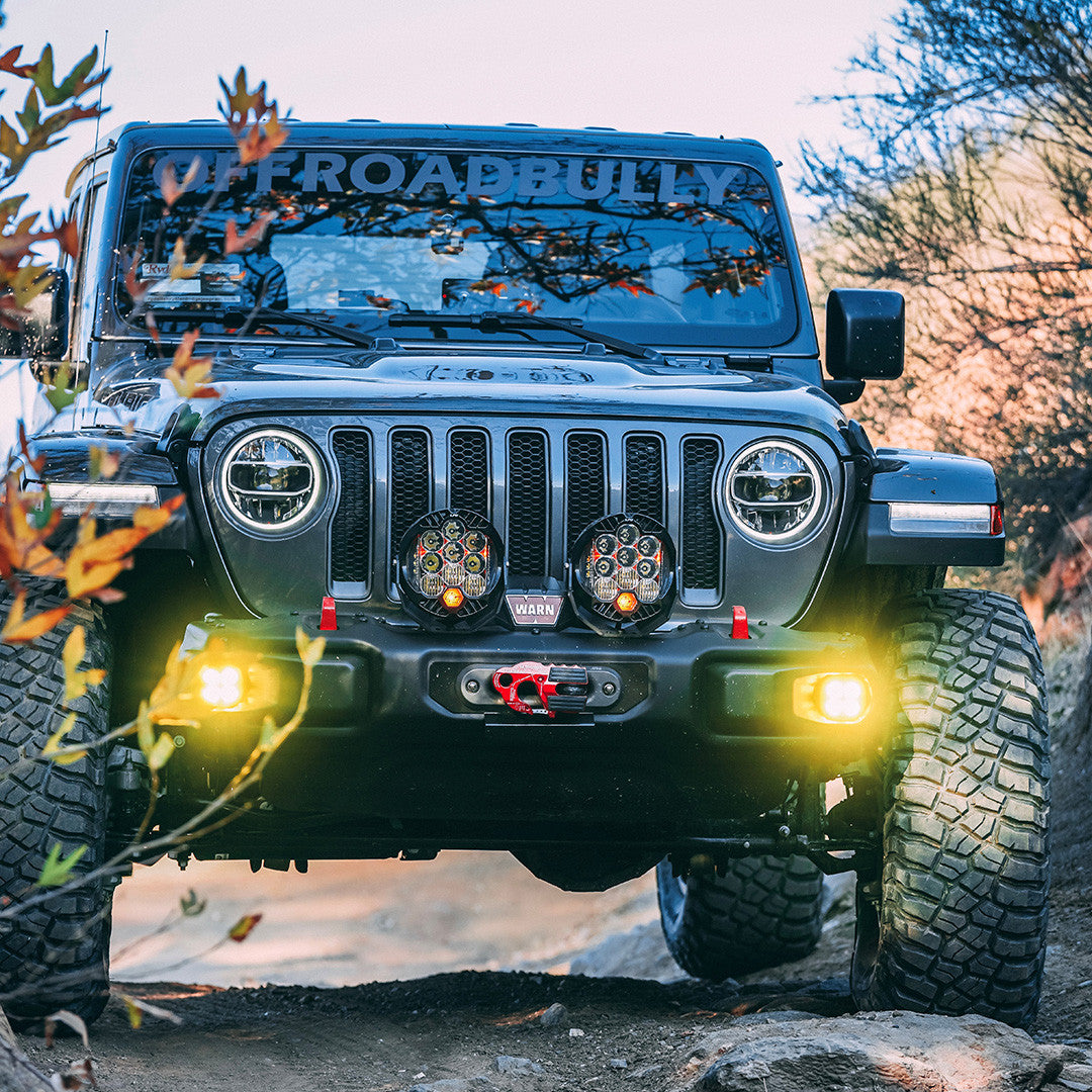 Baja Designs 2018+ Wrangler JL Rubicon Squadron-R Fog Light Pocket Kit - Amber