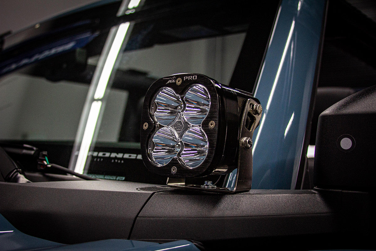 Ford XL Sport A-Pillar Light Kit - Ford 2021+ Bronco; 2022+ Bronco Raptor - SPOT/ UPLIFTER