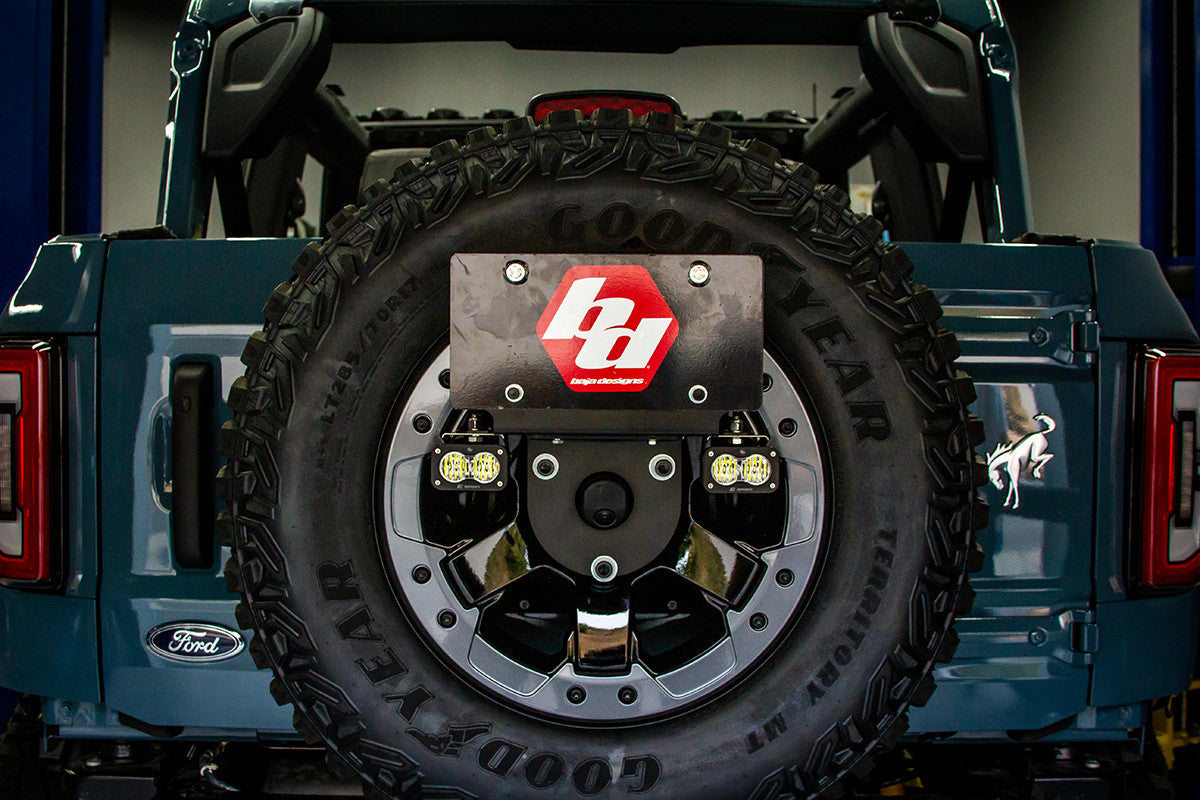 Baja Designs 2021+ Ford Bronco Dual S2 Sport W/C Reverse Kit w/Upfitter