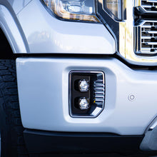 GMC S1 Dual Fog Pocket Light Kit - GMC 2020-23 Sierra 2500HD/3500HD-WIde & Spot (CLEAR)