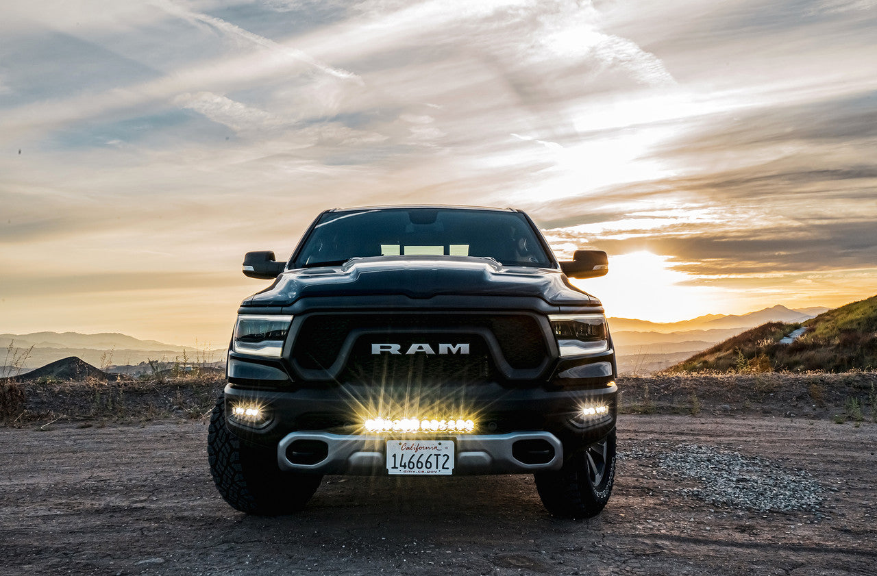 Baja Designs 2019-2024 Dodge Ram Rebel 1500 S2 Dual Fog Pocket Kit - Clear Lens