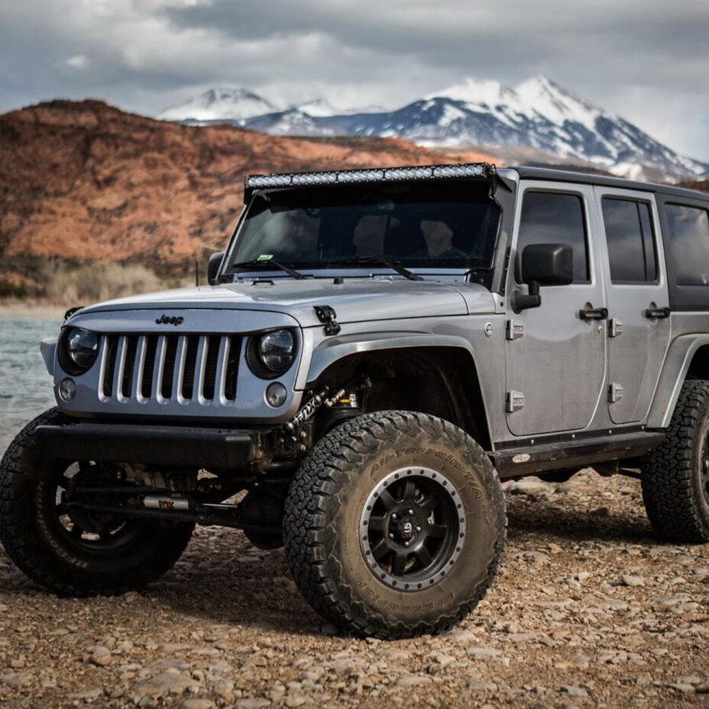 Baja Designs Jeep JK OnX6+ 50 Inch Roof Mount Light Kit - Jeep 2007-2018 Wrangler JK