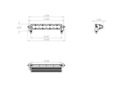 Baja Designs S8 Series Wide Driving Pattern 10in LED Light Bar