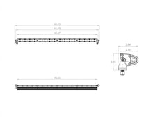Baja Designs S8 40-Inch Driving Combo LED Light Bar - AMBER