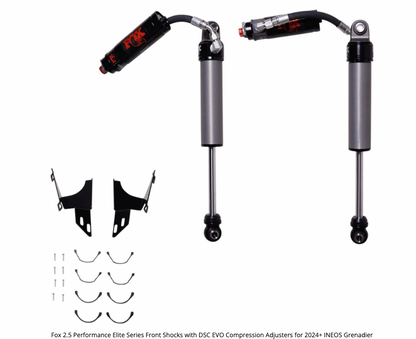FOX 2.5 PES DSC EVO Front Shocks | 2024+ Ineos Grenadier