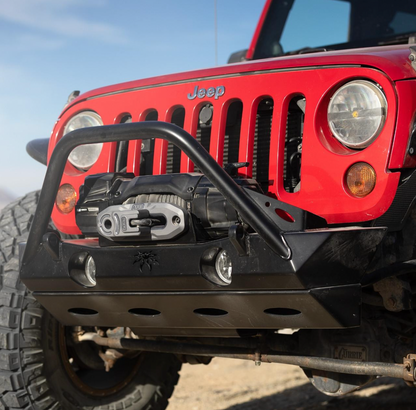 PRE-ORDER: Front JK BRAWLER-LITE Bumper (Black)