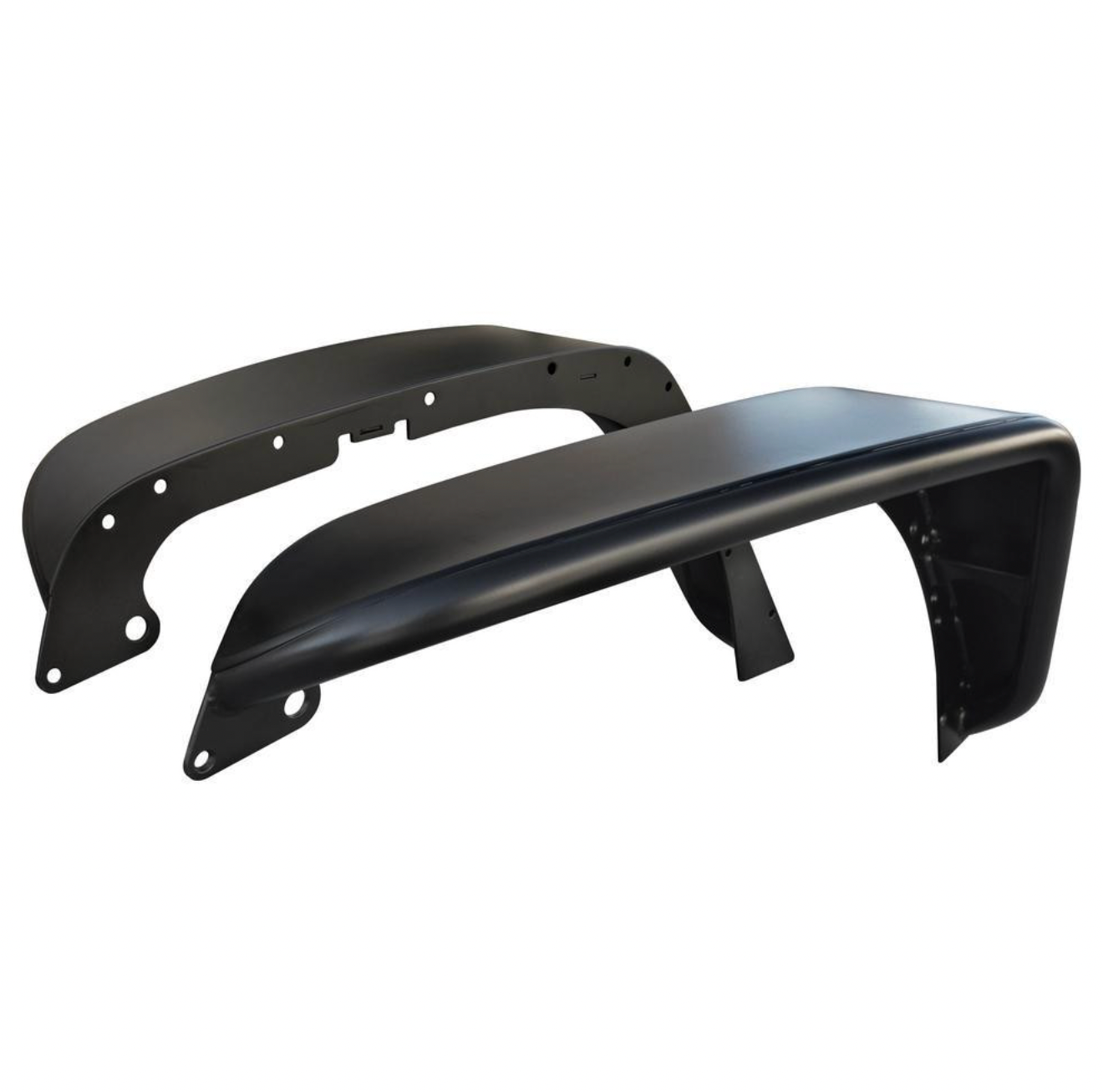 PRE-ORDER: Poison Spyder Front JK CRUSHER Flares (Black)