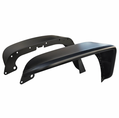 PRE-ORDER: Poison Spyder Front JK CRUSHER Flares (Black)