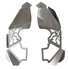 PRE-ORDER: Poison Spyder Front JK Vented Inner Fenders (Raw)