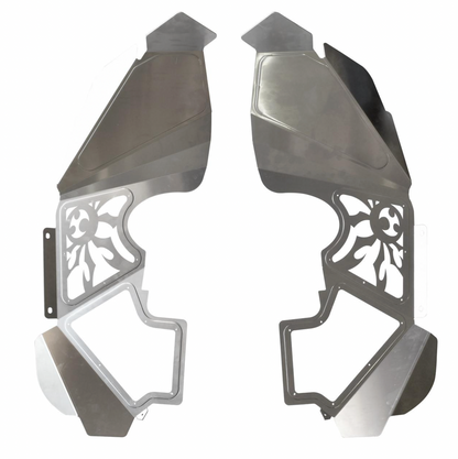 PRE-ORDER: Poison Spyder Front JK Vented Inner Fenders (Raw)