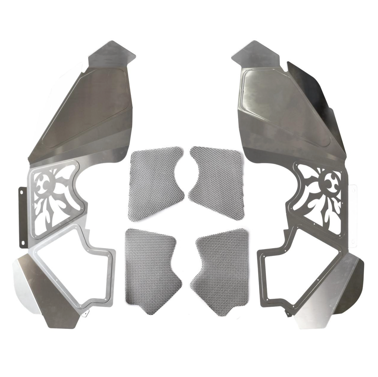 PRE-ORDER: Poison Spyder Front JK Vented Inner Fenders (Raw)