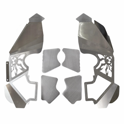 PRE-ORDER: Poison Spyder Front JK Vented Inner Fenders (Raw)