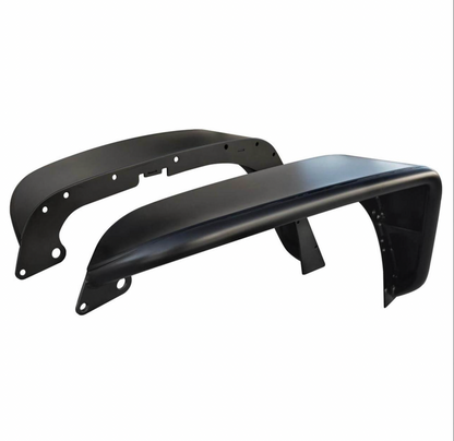 PRE-ORDER: Poison Spyder Front JL/JT CRUSHER Flares (Black)