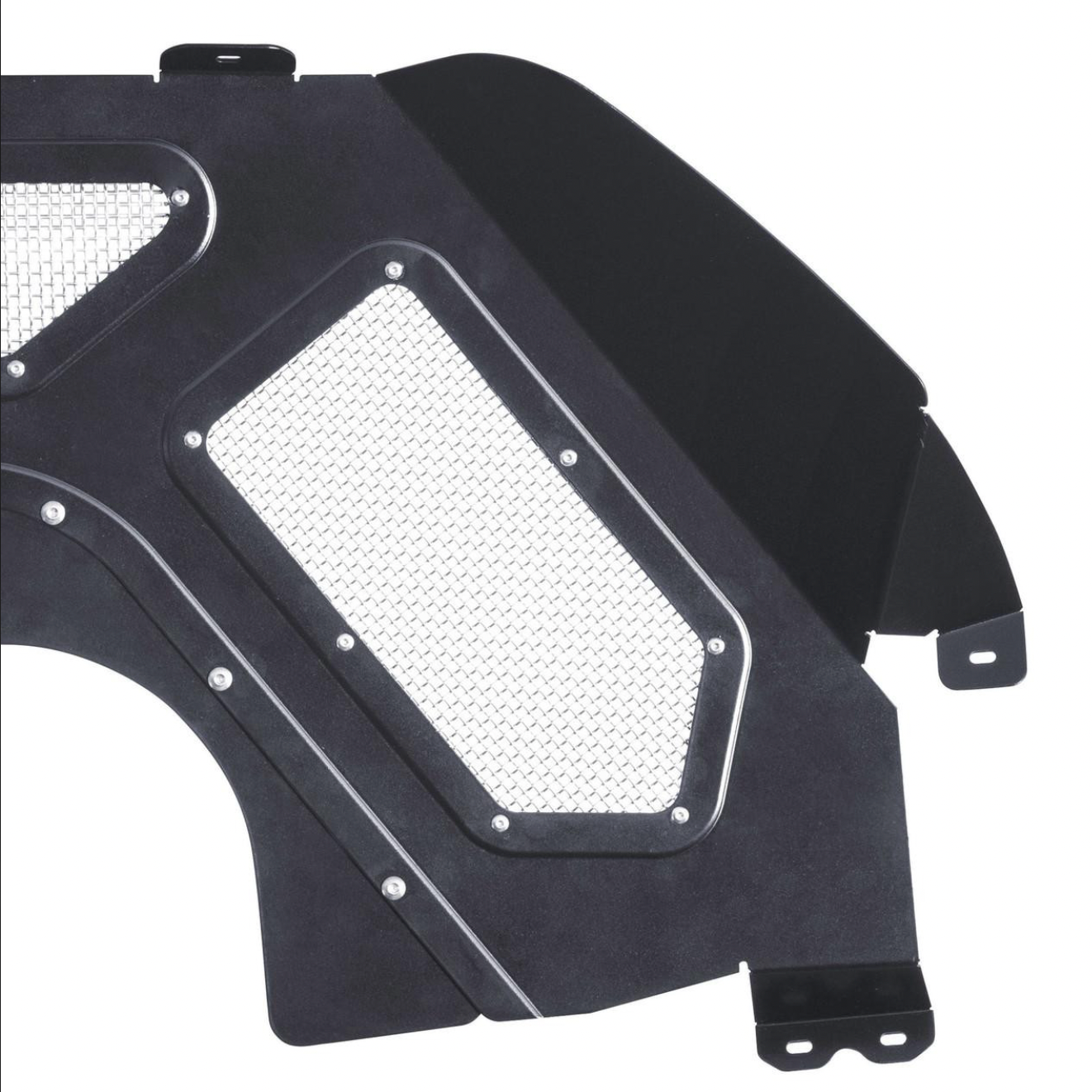 PRE-ORDER: Poison Spyder Front JL/JT Vented Inner Fenders (Black)