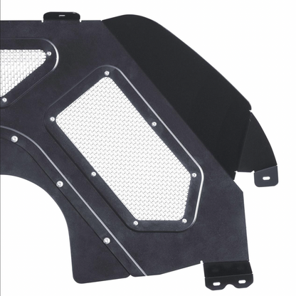 PRE-ORDER: Poison Spyder Front JL/JT Vented Inner Fenders (Black)